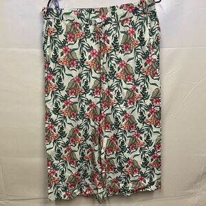 Caribbean Joe Tropical Linen Blend Pants